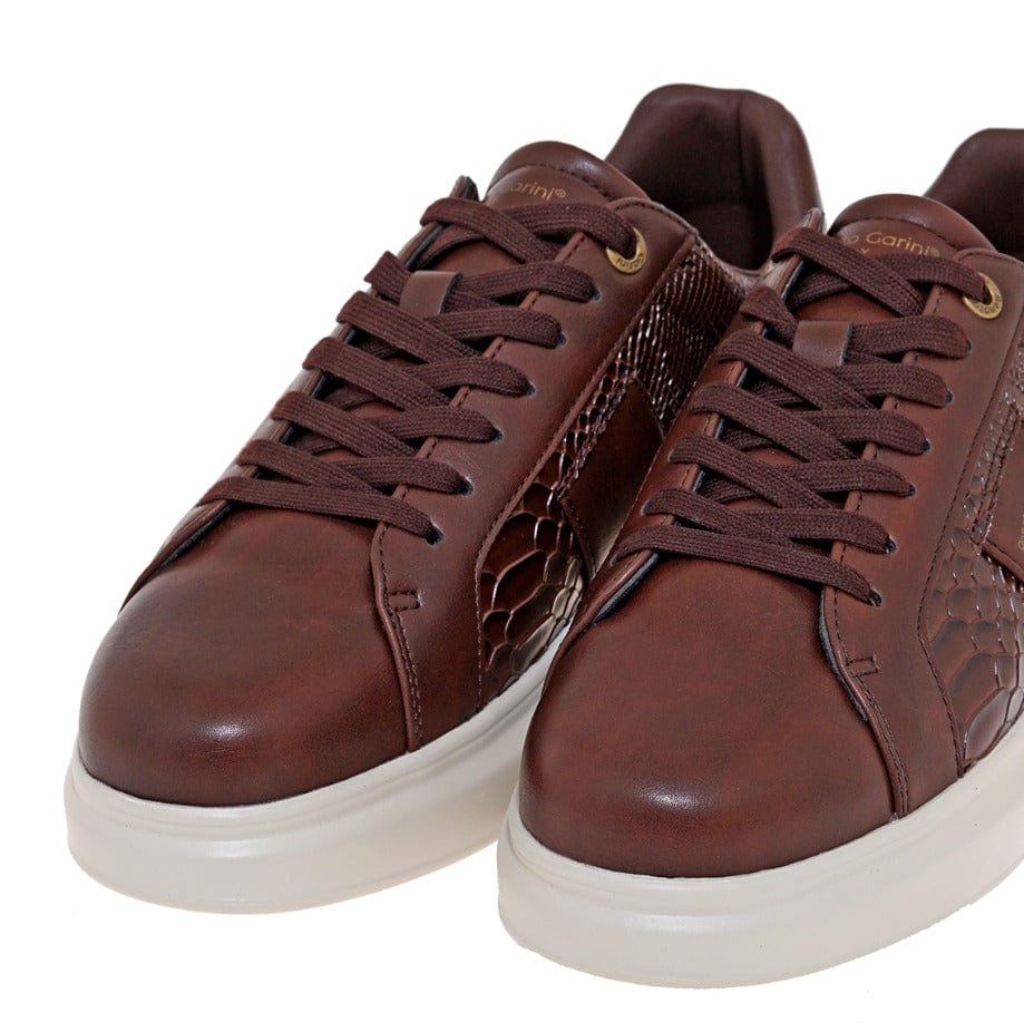 Ανδρικά Sneakers Renato Garini 963 καφέ φίδι Ανδρικά Sneakers Renato Garini 963 καφέ φίδι MEN CASUAL TSAKIRIS MALLAS MEN