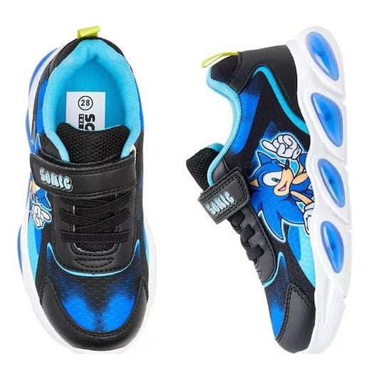 Παιδικά Sneakers για αγόρι ανατομικά Sonic μπλε/μαύρο με φωτάκια SC001039 Παιδικά Sneakers για αγόρι ανατομικά Sonic μπλε/μαύρο με φωτάκια SC001039 BOYS EXE KIDS