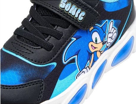 Παιδικά Sneakers για αγόρι ανατομικά Sonic μπλε/μαύρο με φωτάκια SC001039 Παιδικά Sneakers για αγόρι ανατομικά Sonic μπλε/μαύρο με φωτάκια SC001039 BOYS EXE KIDS