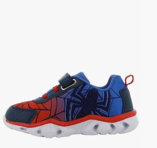 Παιδικά sneakers με λαμπάκια spiderman sp012695-La Scarpa Shoes  Παιδικά sneakers με λαμπάκια spiderman sp012695 BOYS La Scarpa Shoes