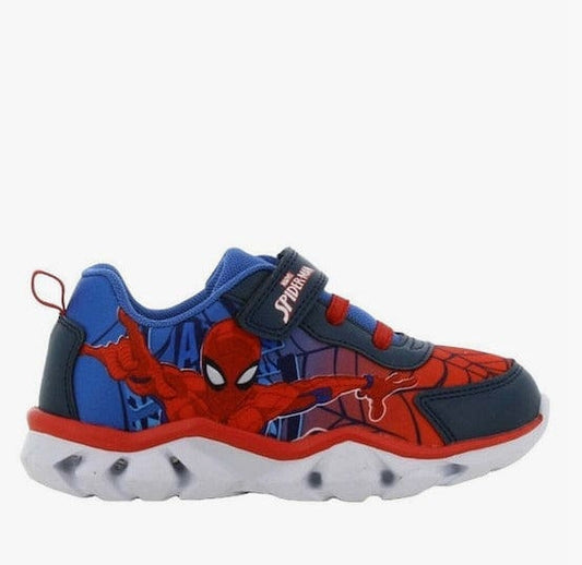 Παιδικά sneakers με λαμπάκια spiderman sp012695-La Scarpa Shoes  Παιδικά sneakers με λαμπάκια spiderman sp012695 BOYS La Scarpa Shoes