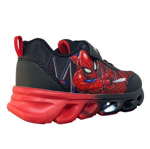 Παιδικά Sneakers για αγόρι ανατομικά Spiderman SP014215 μαύρο/ κόκκινο με φωτάκια Παιδικά Sneakers για αγόρι ανατομικά Spiderman SP014215 μαύρο/ κόκκινο με φωτάκια BOYS EXE KIDS