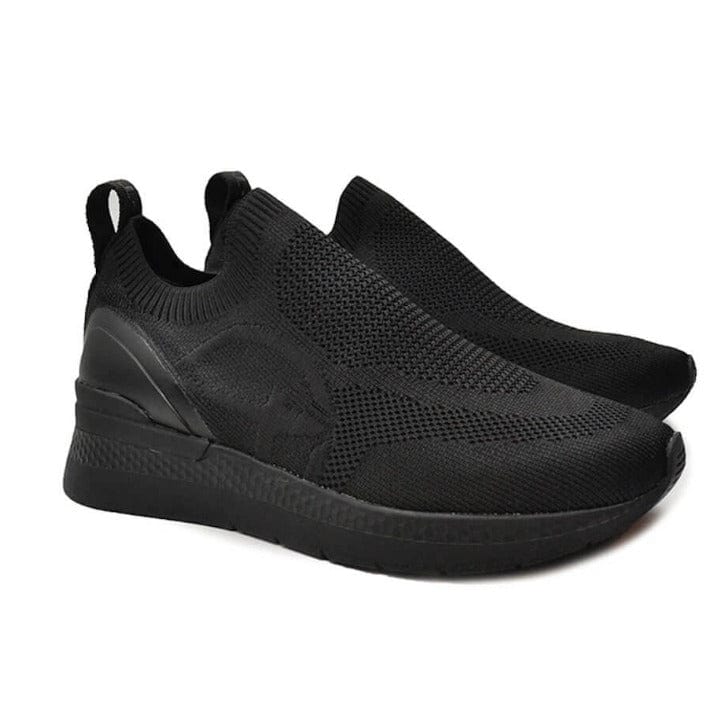 Γυναικεία sneakers Tamaris 1-24704-41 μαύρο-La Scarpa Shoes Γυναικεία sneakers Tamaris 1-24704-41 μαύρο CASUAL TAMARIS