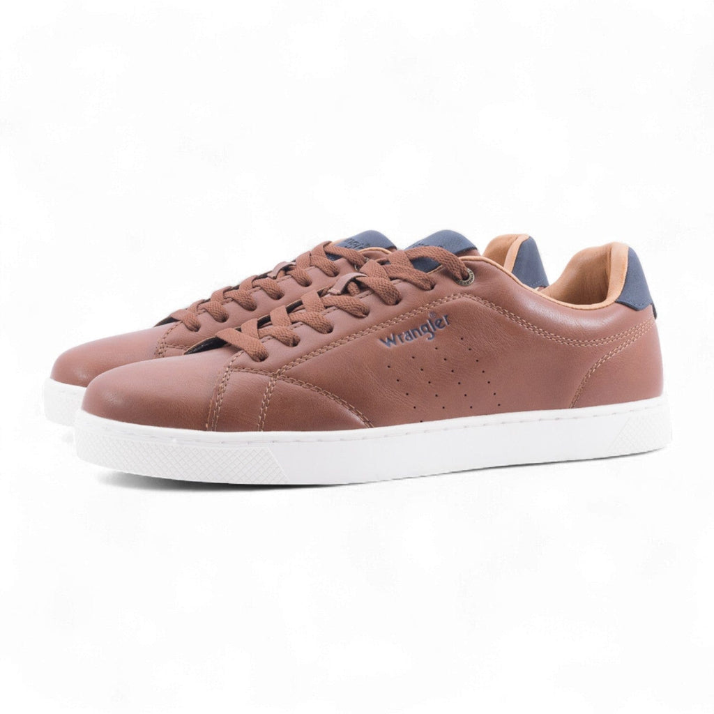 Ανδρικά Sneakers Wrangler 20253002 καφέ Ανδρικά Sneakers Wrangler 20253002 καφέ MEN CASUAL wrangler