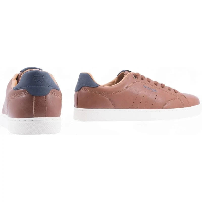 Ανδρικά Sneakers Wrangler 20253002 καφέ Ανδρικά Sneakers Wrangler 20253002 καφέ MEN CASUAL wrangler