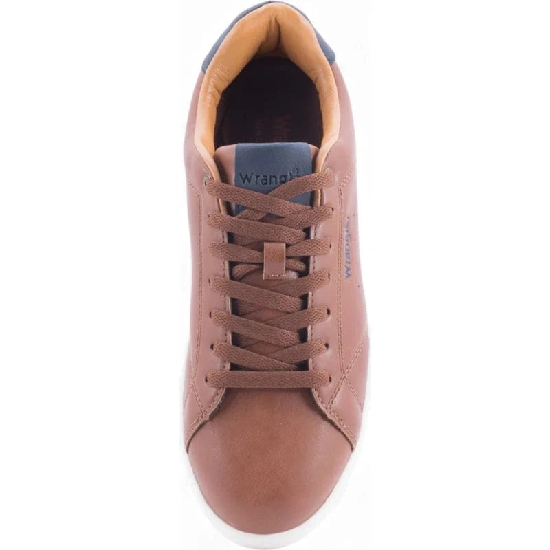 Ανδρικά Sneakers Wrangler 20253002 καφέ Ανδρικά Sneakers Wrangler 20253002 καφέ MEN CASUAL wrangler