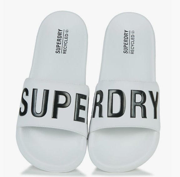 Ανδρικές παντόφλες Superdry MF310222A λευκό-La Scarpa Shoes Ανδρικές παντόφλες Superdry MF310222A λευκό FLIP FLOPS SUPERDRY