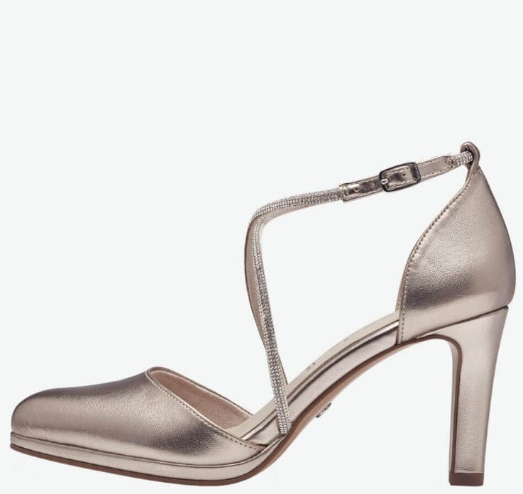 Γυναικείες γόβες  Tamaris 1-22450-42 light gold--la-scarpa-shoes Γυναικείες γόβες  Tamaris 1-22450-42 light gold HEELS TAMARIS