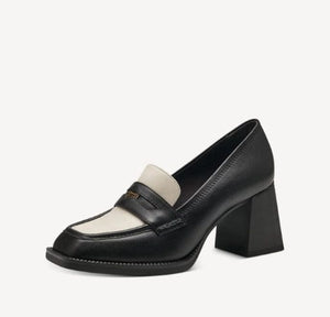Γυναικείες γόβες  Tamaris  1-24429-41 black combo-La Scarpa Shoes Γυναικείες γόβες  Tamaris  1-24429-41 black combo HEELS TAMARIS