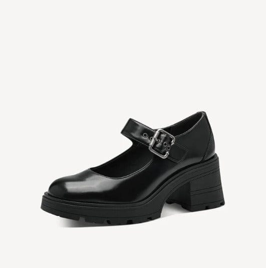 Γυναικεία παπούτσια Tamaris 1-24430-41 μαύρο-La Scarpa Shoes Γυναικεία παπούτσια Tamaris 1-24430-41 μαύρο HEELS TAMARIS