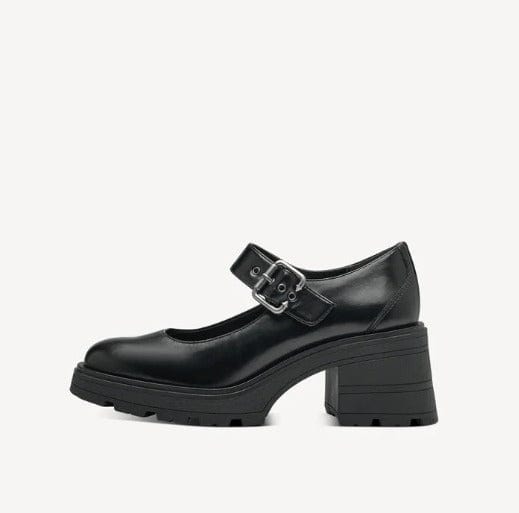 Γυναικεία παπούτσια Tamaris 1-24430-41 μαύρο-La Scarpa Shoes Γυναικεία παπούτσια Tamaris 1-24430-41 μαύρο HEELS TAMARIS