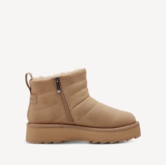 Γυναικεία μποτάκια Tamaris 1-26821-41 sand-La Scarpa Shoes Γυναικεία μποτάκια Tamaris 1-26821-41 sand SMALL BOOTS TAMARIS