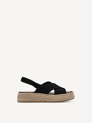 Γυναικεία σανδάλια μαύρο Tamaris 1-28245 Γυναικεία σανδάλια μαύρο Tamaris 1-28245 FLAT SANDALS TAMARIS