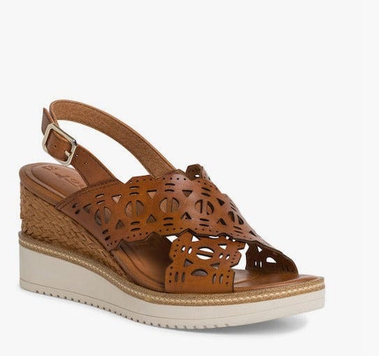 Γυναικείες  πλατφόρμες Tamaris 1-28303-20 cognac-La Scarpa Shoes Γυναικείες  πλατφόρμες Tamaris 1-28303-20 cognac SANDALS TAMARIS