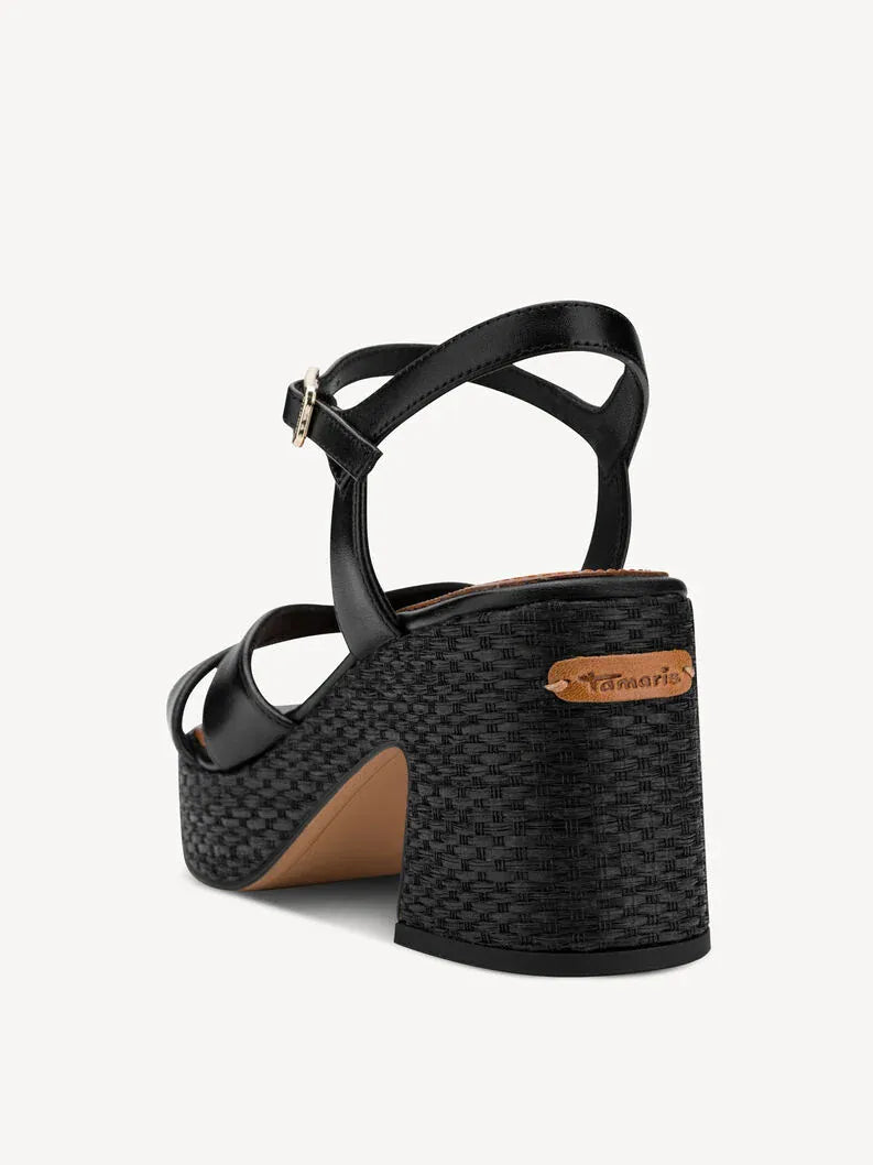 Γυναικεία σανδάλια μαύρο Tamaris 1-28313 Γυναικεία σανδάλια μαύρο Tamaris 1-28313 SANDALS TAMARIS