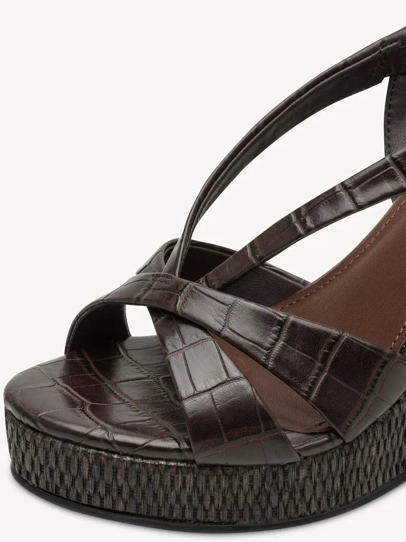 Γυναικεία σανδάλια καφέ Tamaris 1-28381 Γυναικεία σανδάλια καφέ Tamaris 1-28381 SANDALS TAMARIS