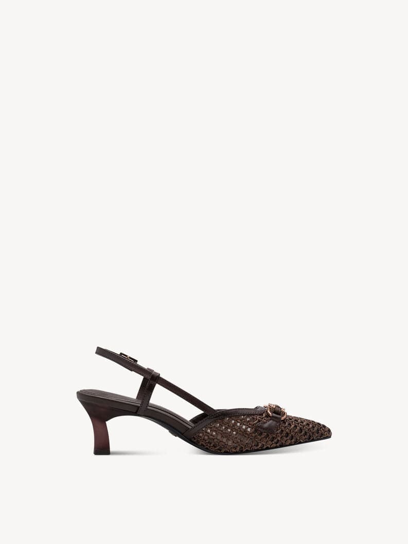 Γυναικεία γοβάκια καφέ Tamaris 1-29364 Γυναικεία γοβάκια καφέ Tamaris 1-29364 HEELS TAMARIS