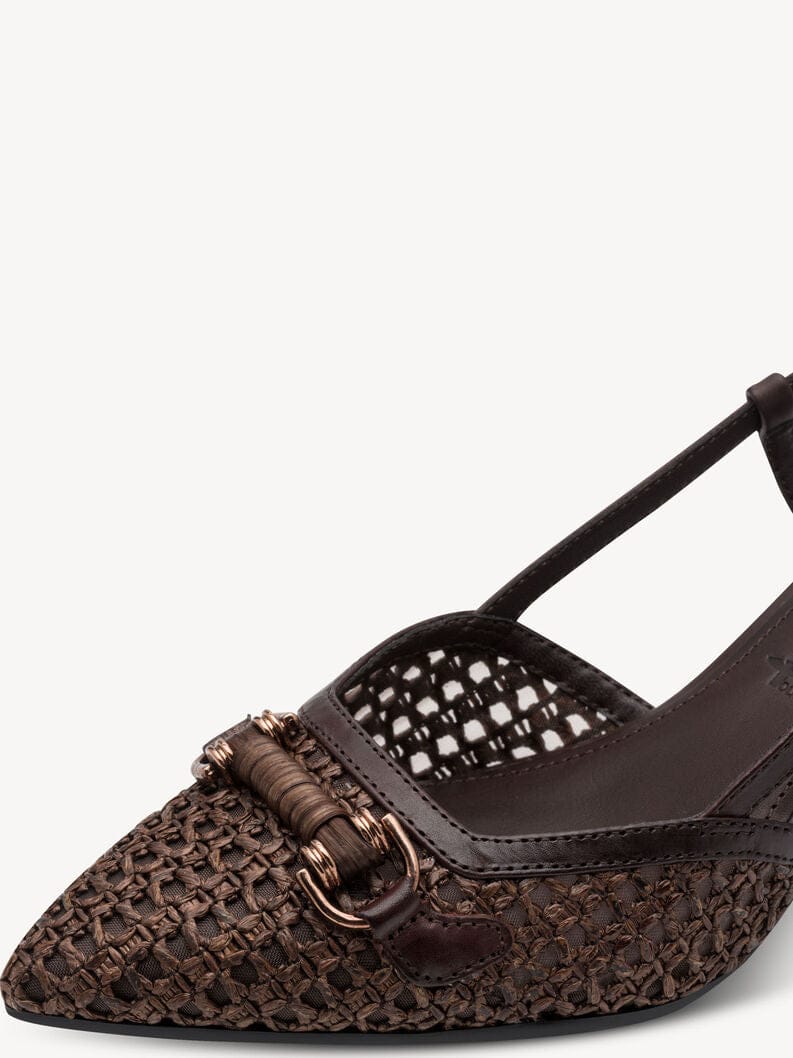 Γυναικεία γοβάκια καφέ Tamaris 1-29364 Γυναικεία γοβάκια καφέ Tamaris 1-29364 HEELS TAMARIS