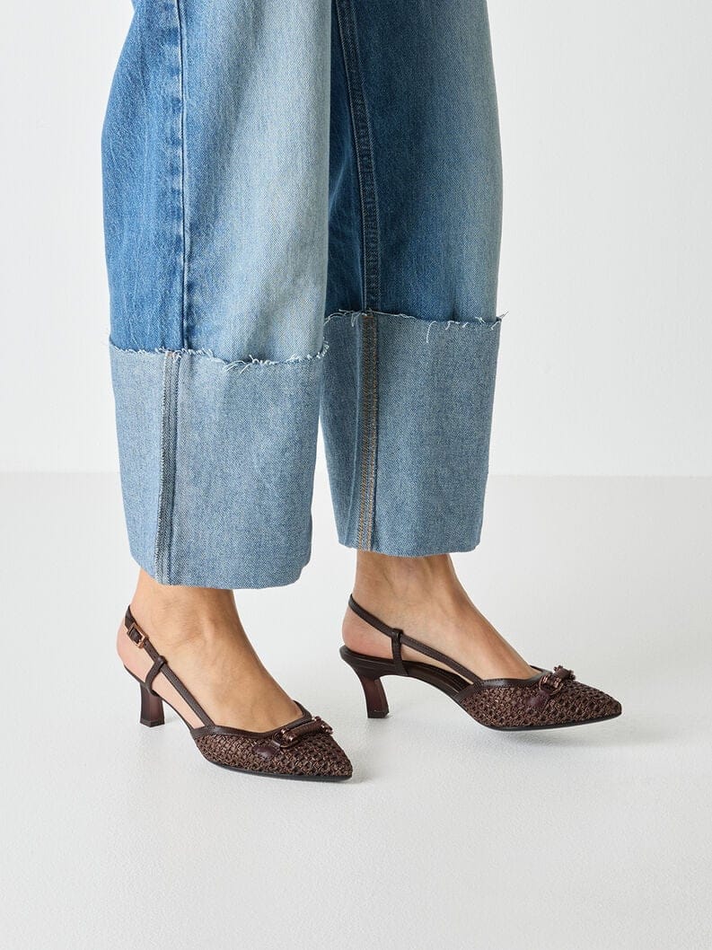 Γυναικεία γοβάκια καφέ Tamaris 1-29364 Γυναικεία γοβάκια καφέ Tamaris 1-29364 HEELS TAMARIS