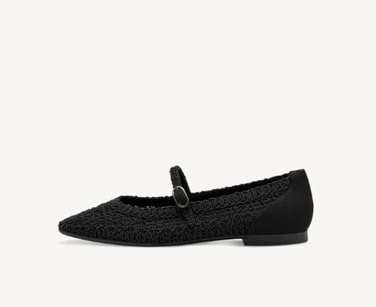 Γυναικεία μπαλαρίνα Tamaris black 1-22149 Γυναικεία μπαλαρίνα Tamaris black 1-22149 BALLARINAS TAMARIS