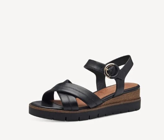 Γυναικεία σανδάλια Tamaris black 1-28202 Γυναικεία σανδάλια Tamaris black 1-28202 SANDALS TAMARIS