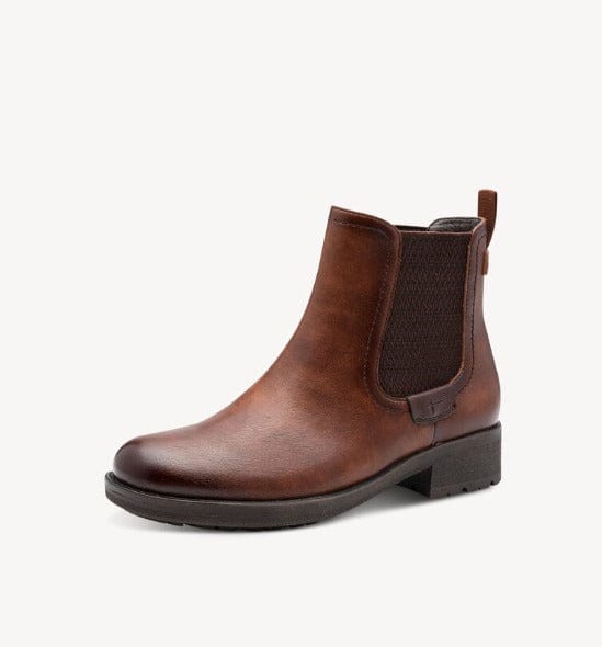 Γυναικεία μποτάκια Tamaris cognac 1-25378 Γυναικεία μποτάκια Tamaris cognac 1-25378 SMALL BOOTS TAMARIS