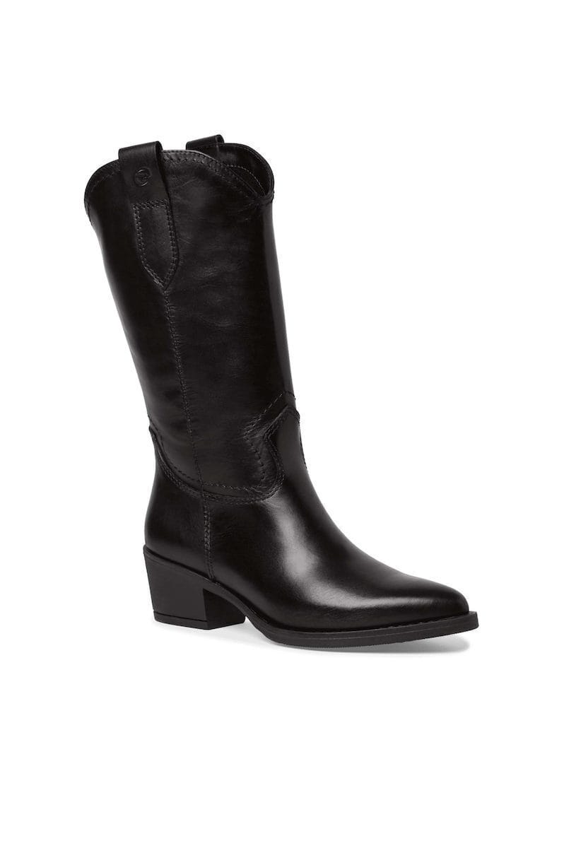 Tamaris cowboy boots 1-25701-41 black Tamaris cowboy boots 1-25701-41 black BOOTS TAMARIS
