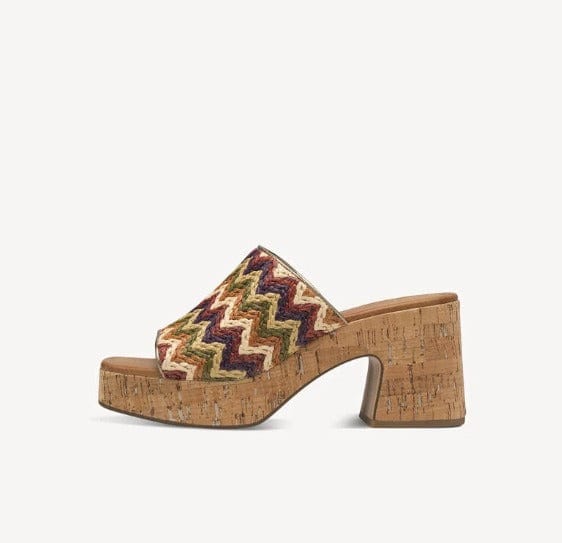 Γυναικείες πλατφόρμες Tamaris multicolor 1-27212 Γυναικείες πλατφόρμες Tamaris multicolor 1-27212 HEELS TAMARIS