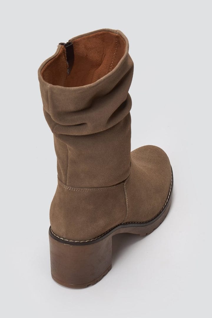 Γυναικεία μποτάκια αστραγάλου Taupe Ragazza 0575 Γυναικεία μποτάκια αστραγάλου Taupe Ragazza 0575 SMALL BOOTS RAGAZZA