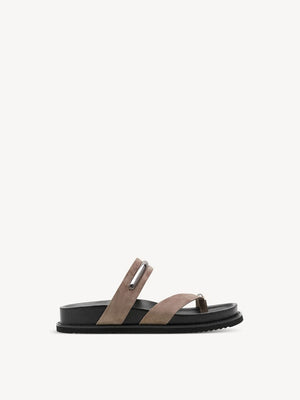 Γυναικεία σανδάλια taupe Tamaris 1-27415 Γυναικεία σανδάλια taupe Tamaris 1-27415 FLAT SANDALS TAMARIS