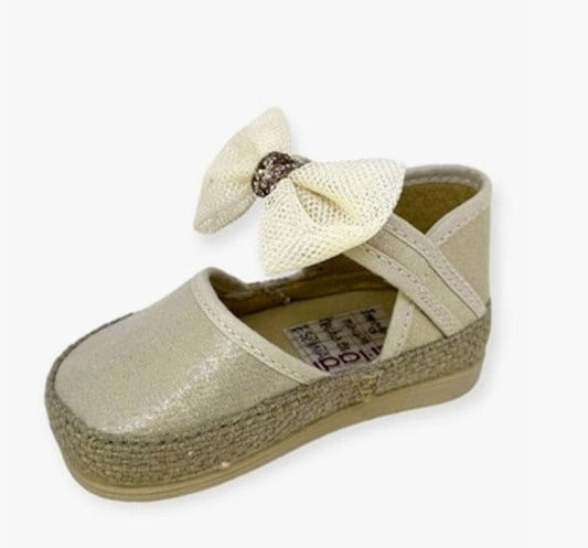 Παιδικές εσπαντρίγιες Vul ladi 9500-679 μπεζ-La Scarpa Shoes Παιδικές εσπαντρίγιες Vul ladi 9500-679 μπεζ GIRLS VULLADI