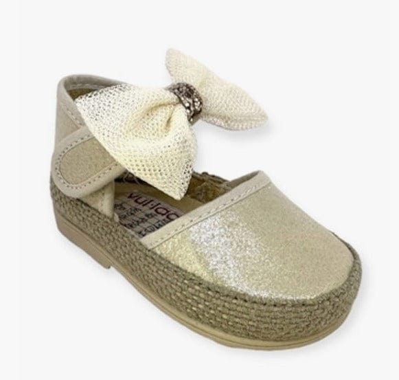 Παιδικές εσπαντρίγιες Vul ladi 9500-679 μπεζ-La Scarpa Shoes Παιδικές εσπαντρίγιες Vul ladi 9500-679 μπεζ GIRLS VULLADI