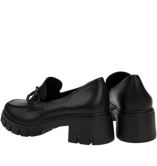 Γυναικεία μοκασίνια μαύρο Raggaza 0756 WOMEN MOCASSINS RAGAZZA