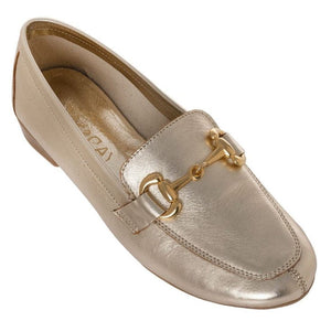 Γυναικεία μοκασίνια Sante 23-131 χρυσό WOMEN MOCASSINS SANTE