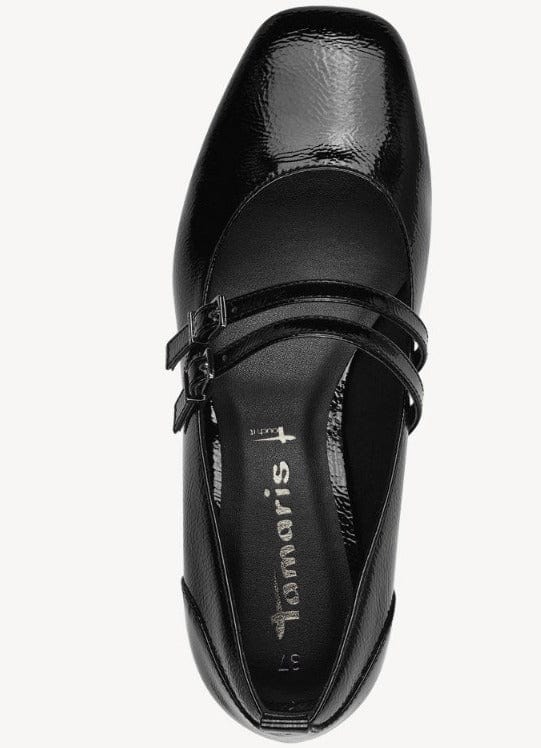 Γυναικεία μοκασίνια Tamaris black uni 1-22318-43 WOMEN MOCASSINS TAMARIS