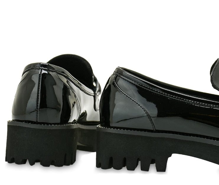 Γυναικεία Loafers Exe μαύρα PB6252-H1592 WOMEN MOCASSINS TSAKIRIS MALLAS