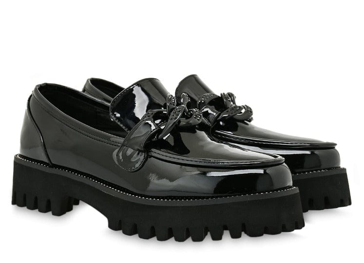 Γυναικεία Loafers Exe μαύρα PB6252-H1592 WOMEN MOCASSINS TSAKIRIS MALLAS