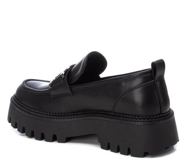 Γυναικεία Loafers XTI μαύρο 143432 WOMEN MOCASSINS XTI