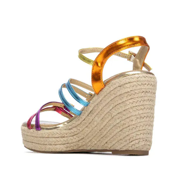 Γυναικεία σανδάλια πολύχρωμο XTI 145423 Γυναικεία σανδάλια πολύχρωμο XTI 145423 SANDALS XTI