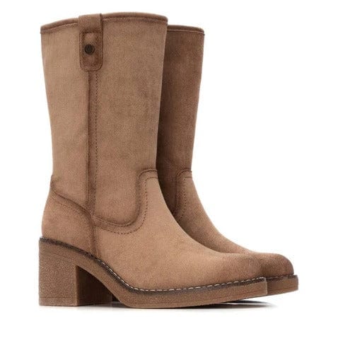 Γυναικεία μπότα αστραγάλου XTI Camel 173040 Γυναικεία μπότα αστραγάλου XTI Camel 173040 BOOTS XTI