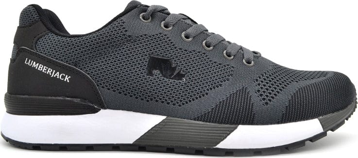 Ανδρικά αθλητικά Lumberjack vendor black/grey- la scarpa shoes - La Scarpa Shoes