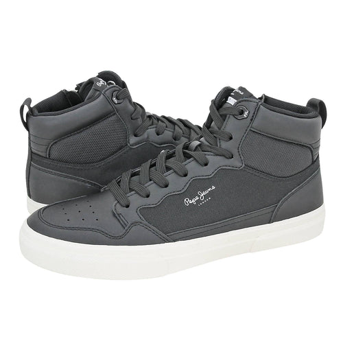 Casual ανδρικά μποτάκια pepe jeans μαύρα-La Scarpa Shoes Casual ανδρικά μποτάκια pepe jeans μαύρα MEN CASUAL PEPE JEANS