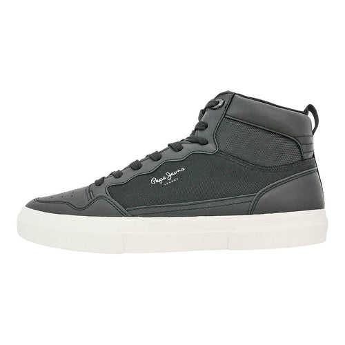 Casual ανδρικά μποτάκια pepe jeans μαύρα-La Scarpa Shoes Casual ανδρικά μποτάκια pepe jeans μαύρα MEN CASUAL PEPE JEANS