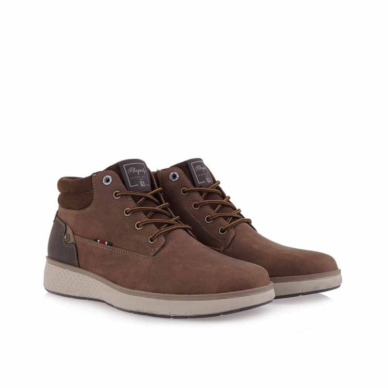 Ανδρικά casual Μποτάκια Rhapsody Tabac 441-La Scarpa Shoes Ανδρικά casual Μποτάκια Rhapsody Tabac 441 SMALL MEN BOOTS TSAKIRIS MALLAS MEN