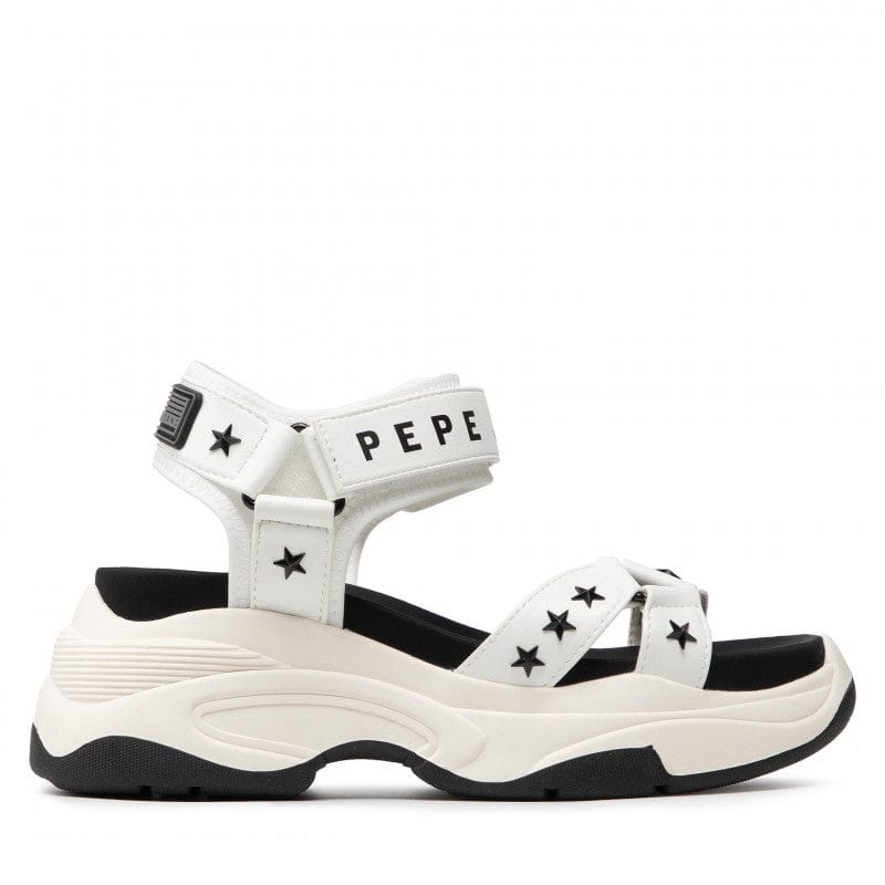 Γυναικεία chunky πέδιλα pepe jeans grub star pls90567 800-La Scarpa Shoes Γυναικεία chunky πέδιλα pepe jeans grub star pls90567 800 FLAT SANDALS PEPE JEANS WOMEN