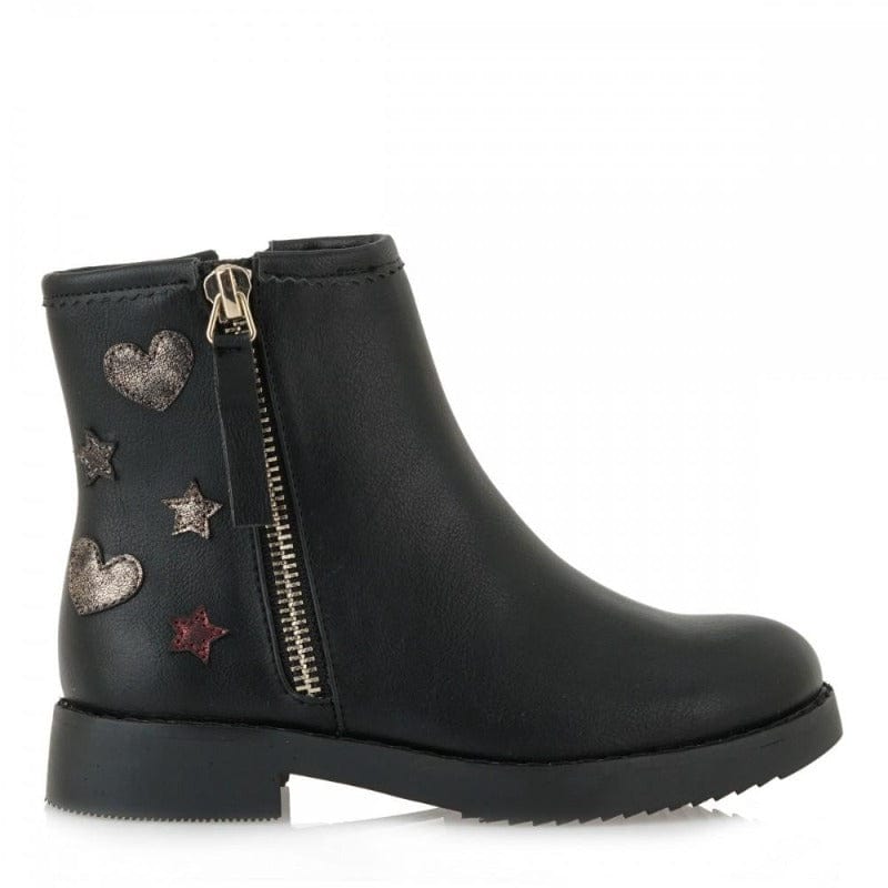 Exe Kids μποτάκια μαύρα kelly-200-La Scarpa Shoes Exe Kids μποτάκια μαύρα kelly-200 GIRLS EXE KIDS