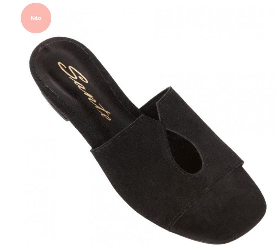 Sante 21-311 black FLAT SANDALS SANTE
