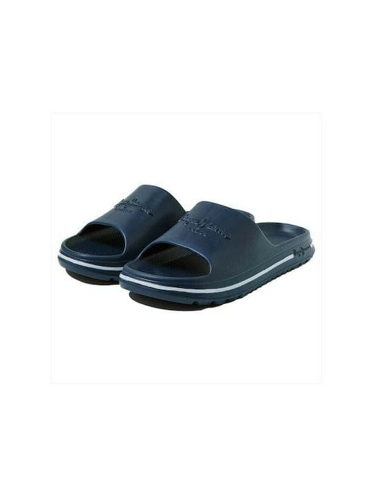 Ανδρικές Pepe Jeans slides PMS70119 μπλε FLIP FLOPS PEPE JEANS