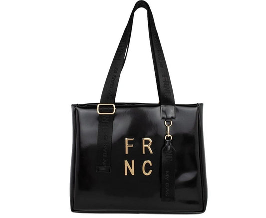 Γυναικεία τσάντα FRNC 4438-s23 μαύρη-La Scarpa Shoes Γυναικεία τσάντα FRNC 4438-s23 μαύρη Shoulder Bags FRNC