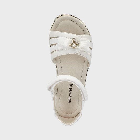 Mayoral  sandalia 19 blanco  45265 - La Scarpa Shoes